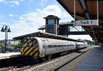 Amtrak Train # 464 departs Berlin Station